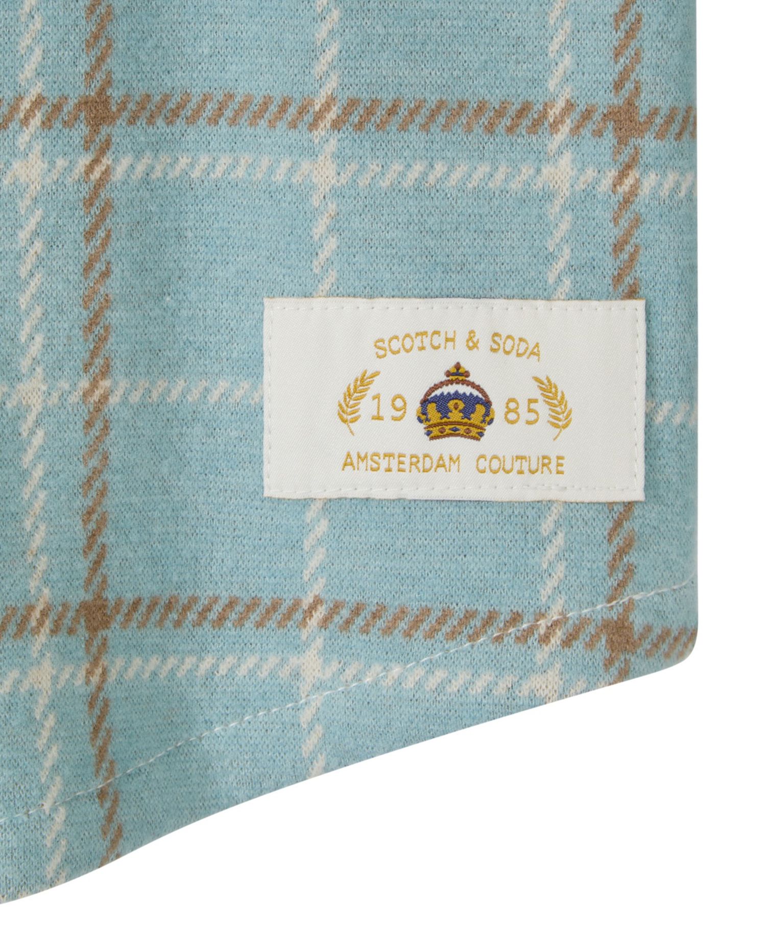 Big Boys Yarn Dye Knit Twill Button Up Shirt