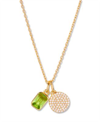 Adeline Charm Birthstone Necklace