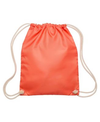 Girls Neon Coral Swim Bag