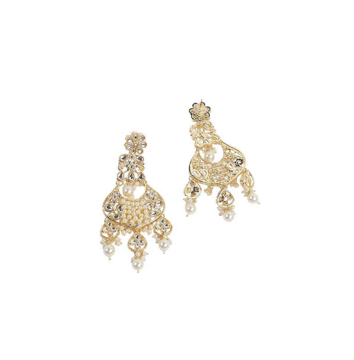 Sohi Women's The Begum Jewellery Set In White