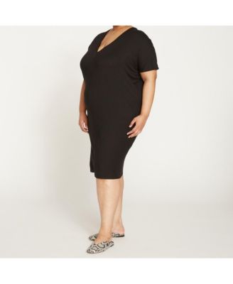 Plus Size Teresa Liquid Jersey Dress