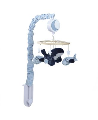 Bubbles & Squirt Whale/Fish Musical Baby Crib Mobile Soother Toy