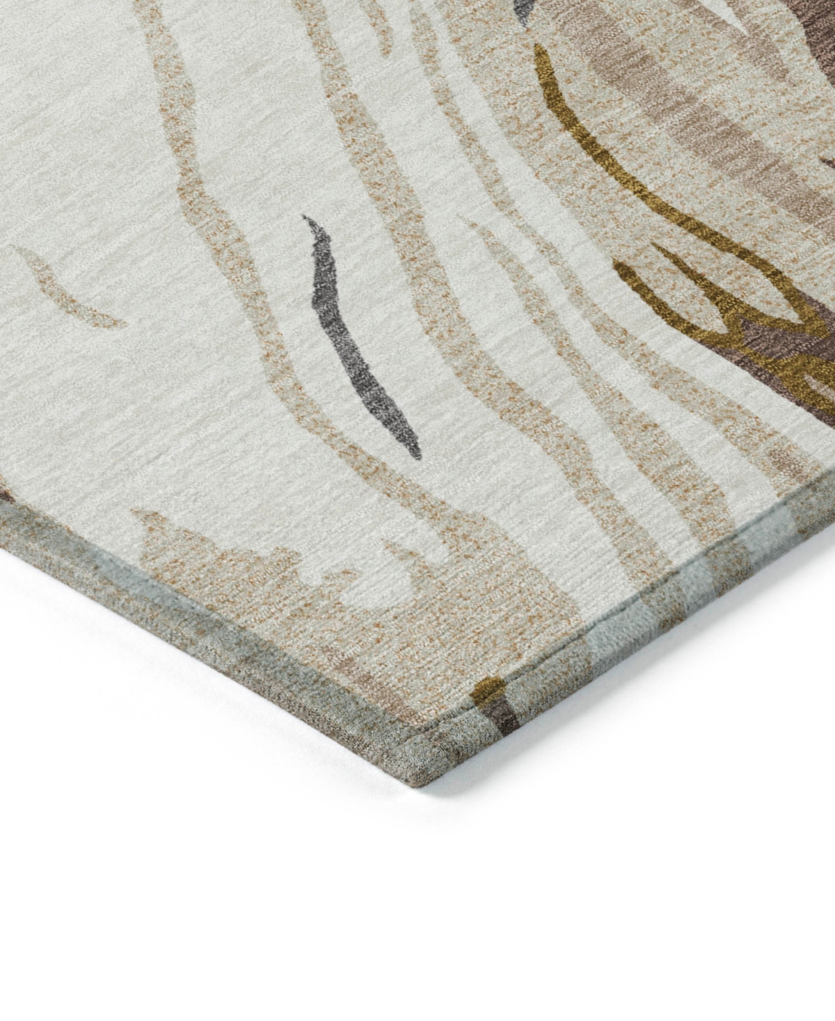 Addison Chantille Machine Washable Acn1037 9'x12' Area Rug In Ivory