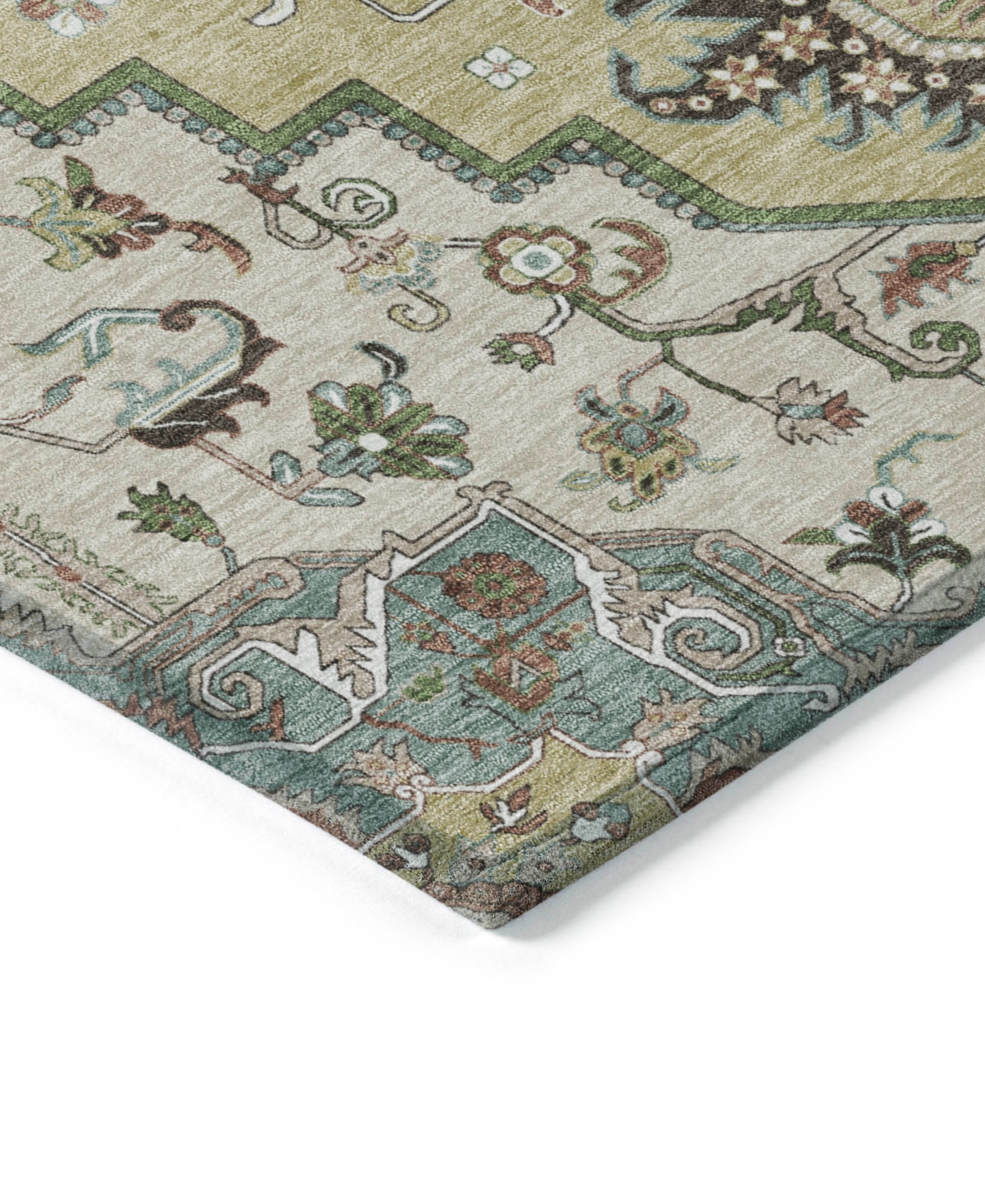 Addison Chantille Machine Washable Acn1036 8'x10' Area Rug In Beige