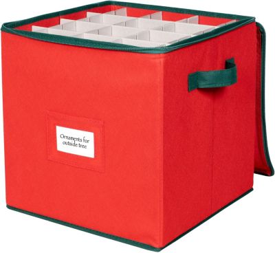 Christmas Ornaments Storage Box to Protect and Store up to 64-3&amp;quot; Ornaments