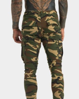Men's Sergeant Camo Ripped Jeans