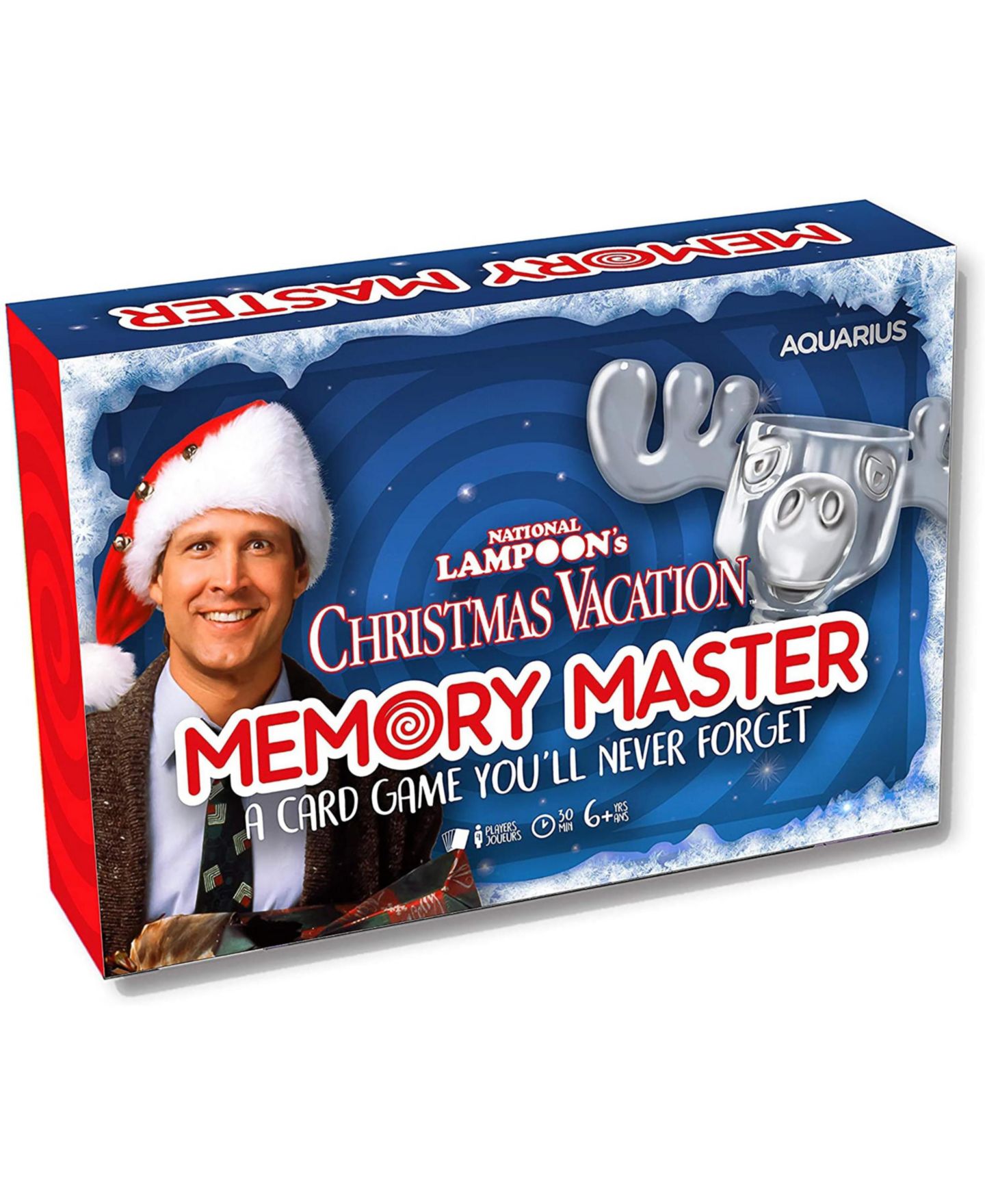 Детская карточная игра NMR Distribution Memory Master Christmas Vacation Matching Card Game, Ages 6+ — фото 1