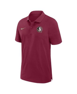 Men's Garnet Florida State Seminoles Sideline Woven Performance Polo