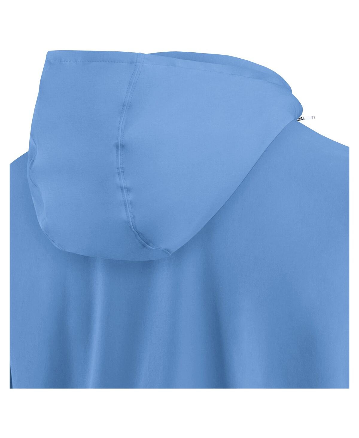 Jordan Men's Carolina Blue North Carolina Tar Heels Sideline Coaches Quarter-Zip Jacket