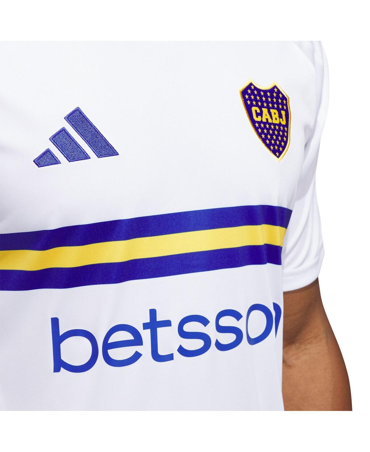 Adidas Men'sBoca Juniors 2024/25 Away Replica Jersey - White