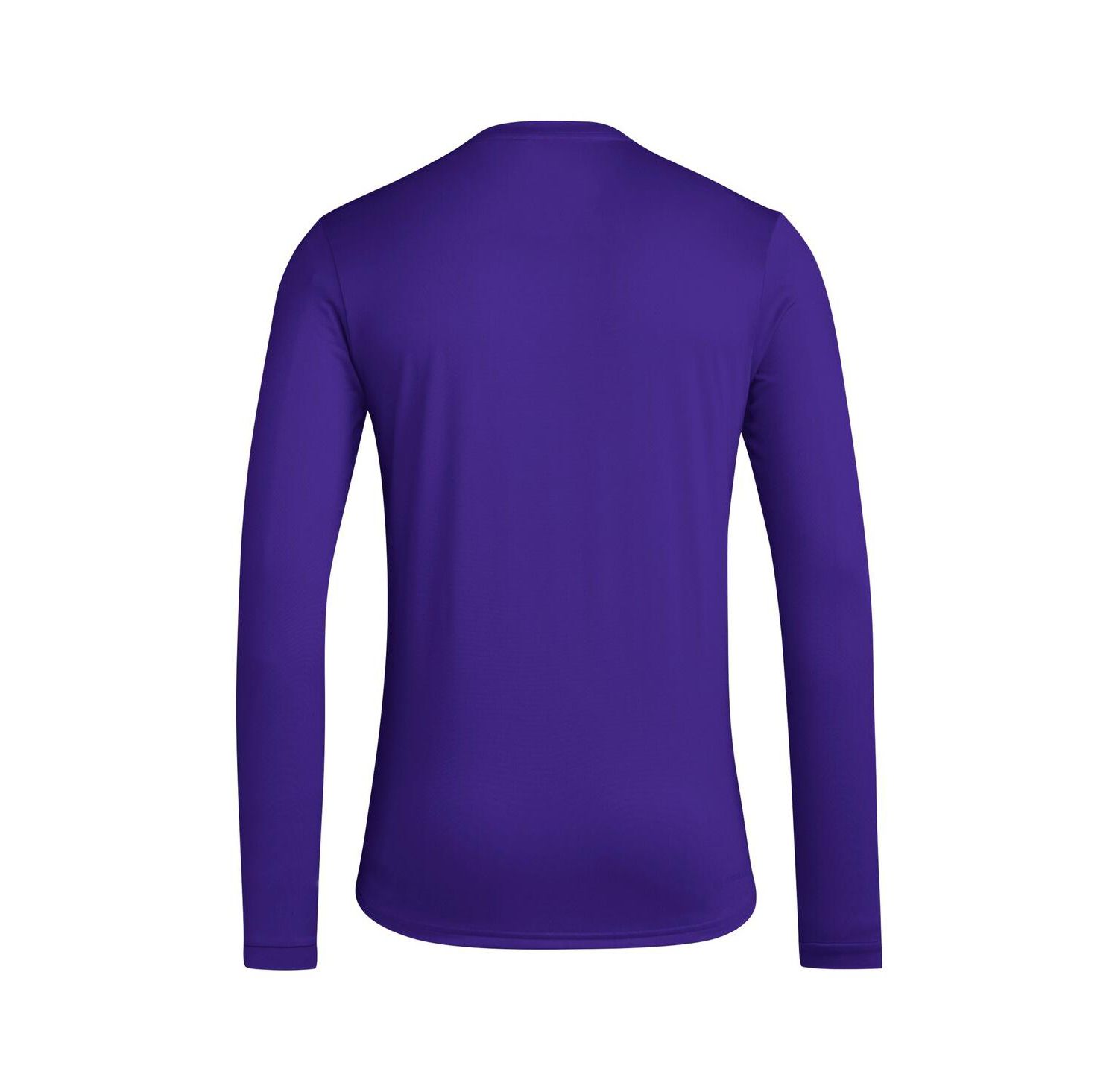 Men's Purple Washington Huskies Locker Football Pre-Game AEROREADY Long Sleeve T-Shirt