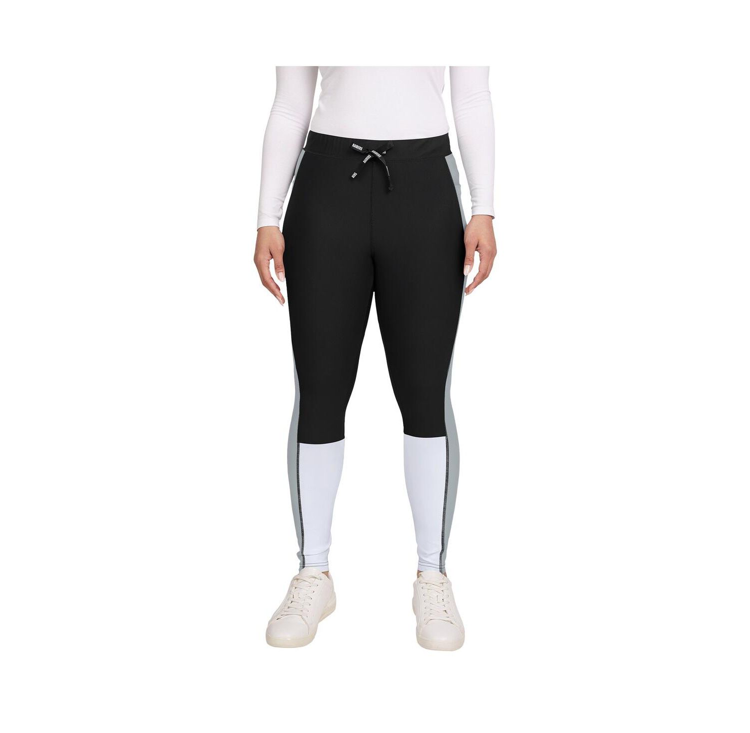 Women's Las Vegas Raiders Color-block Leggings
