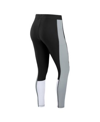Women's Las Vegas Raiders Color-block Leggings