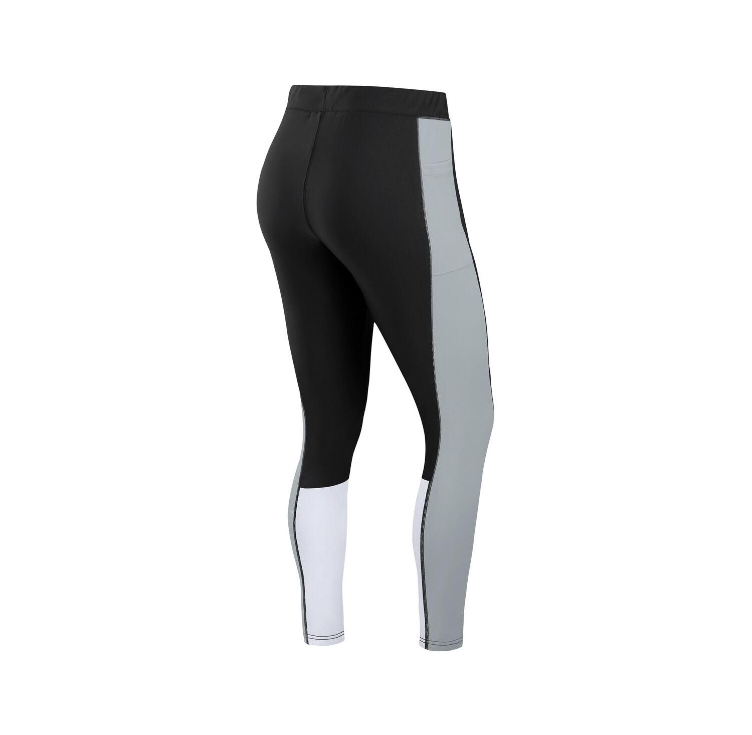 Women's Las Vegas Raiders Color-block Leggings