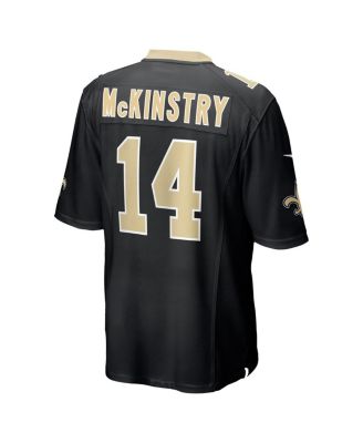 Men's Ga'Quincy McKinstry&nbsp;Black New Orleans Saints Player Game Jersey