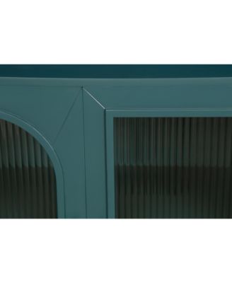 Wood TV Stand for 65"+ TVs Media Console with Storage Cabinet and Adjustable Shelves for Living Room and Bedroom