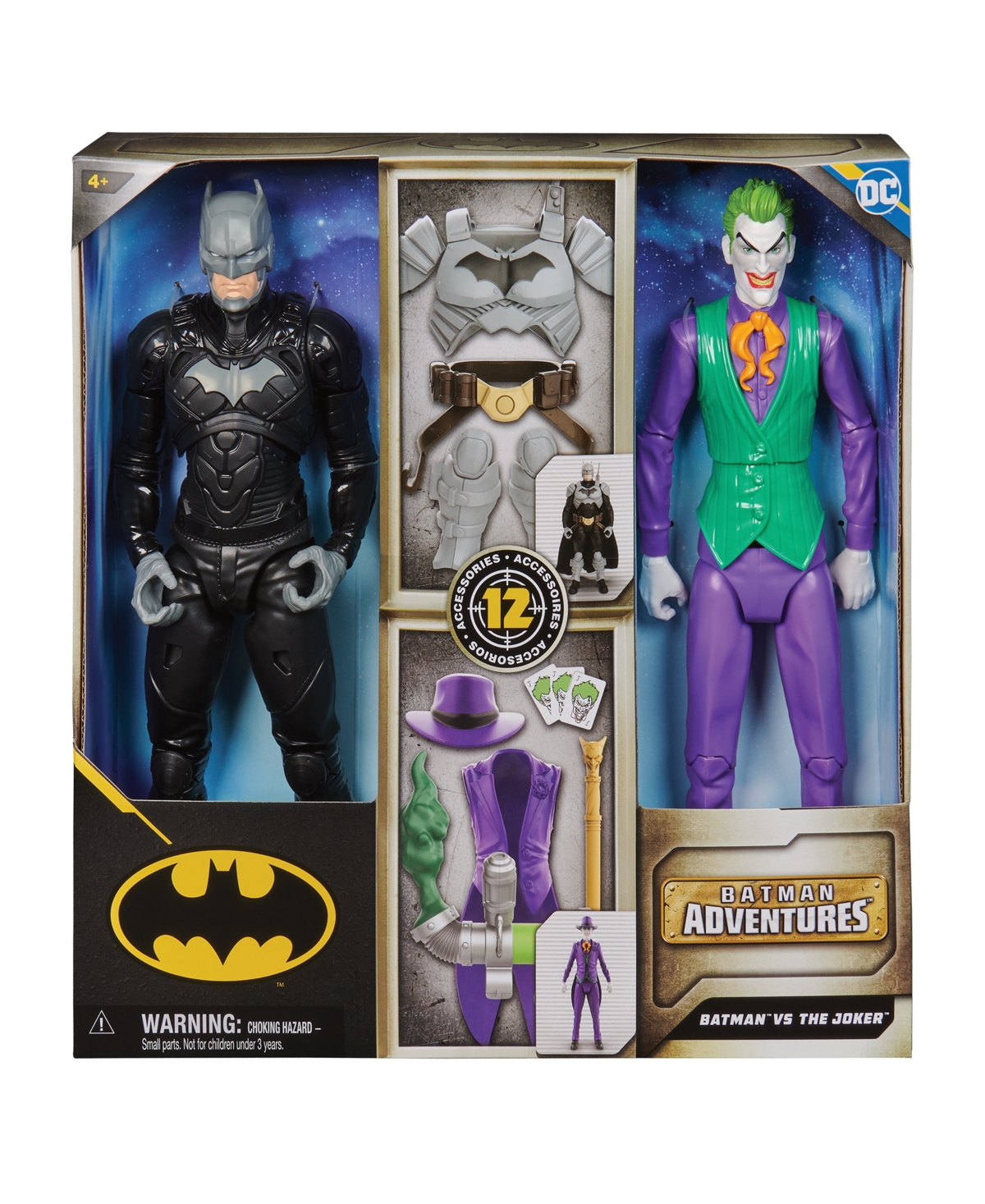 Dc Comics Batman Adventures - Battle Pack Bane and Batman Action Figures