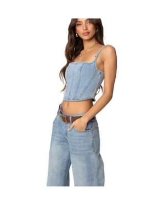 Womens Tennessee Denim Corset