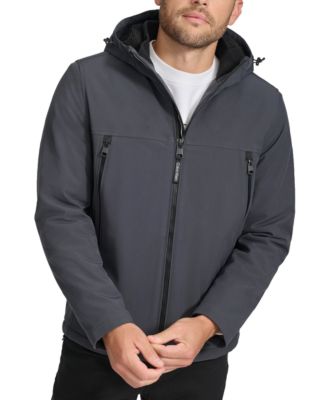 Men's Sherpa Lined Infinite Stretch Soft Shell Jacket 