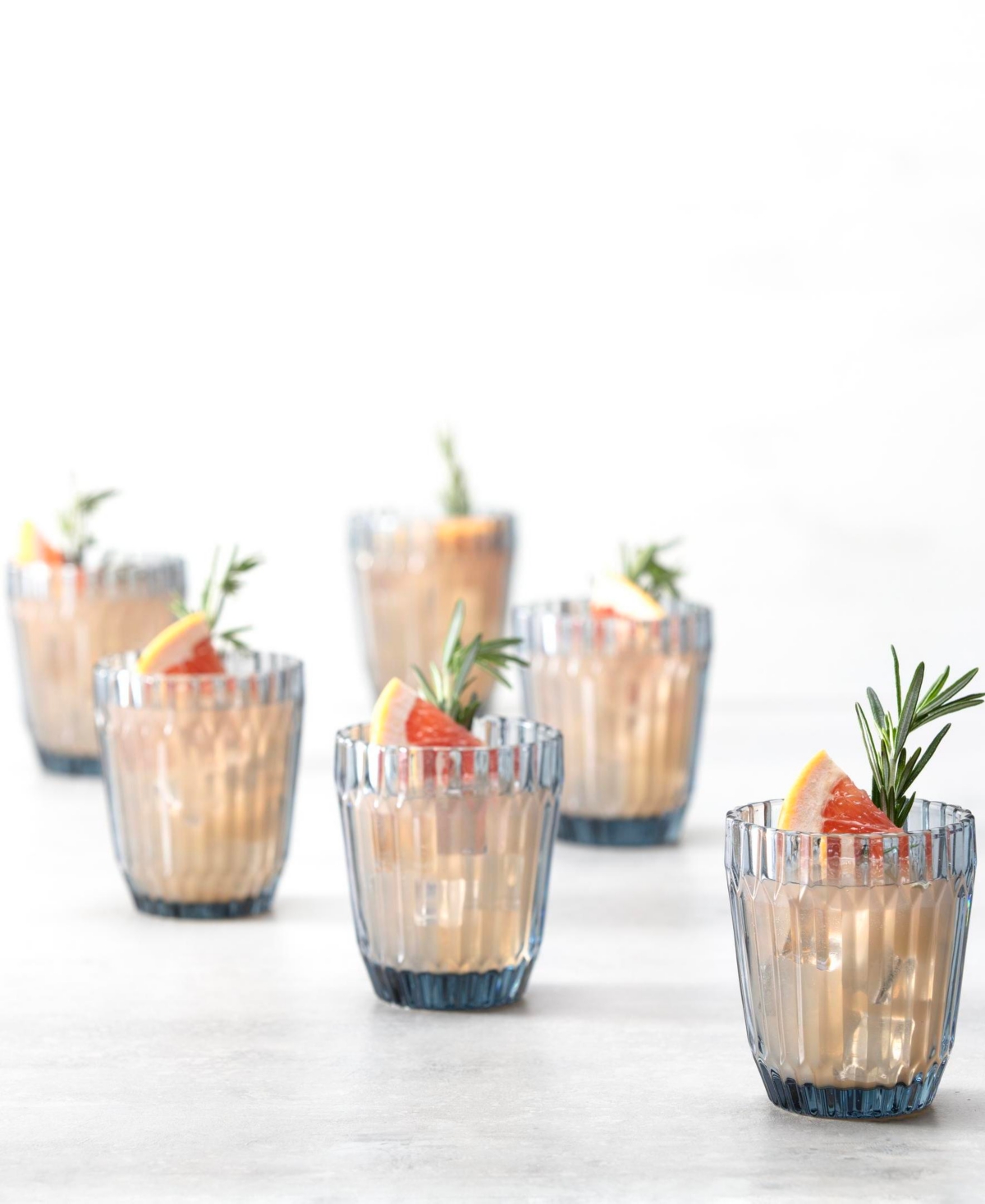 Fortessa Archie Double Old Fashioned Glasses, Set Of 6 In Dusk