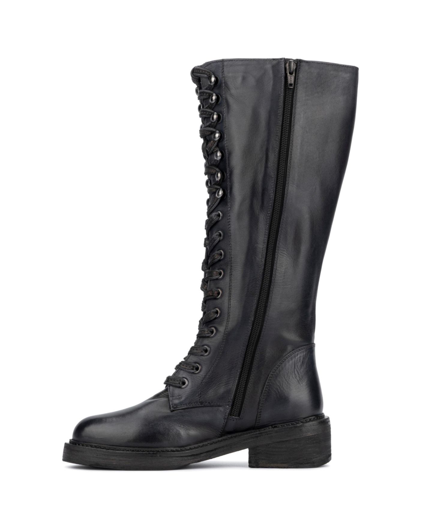 Женские ботинки Vintage Foundry Co Sadelle Tall, цвет: Чёрный — фото 6
