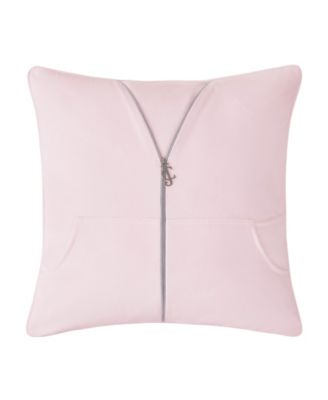 Juicy Couture - Velvet Gothic Rhinestone Crown 20" x 20" Throw Pillow