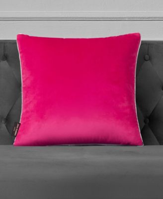 Velvet Novelty Decorative Pillow, 20" x 20"
