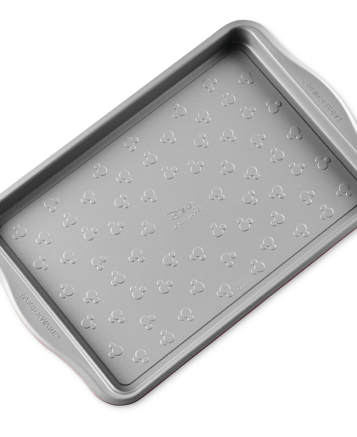 Farberware Disney Mickey Mouse 3-piece Bakeware Set In Red