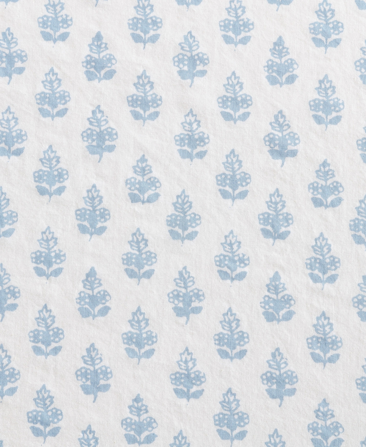 Laura Ashley 200-thread Count Cotton Percale 3 -pc. Sheet Set, Twin In Cottage Blue