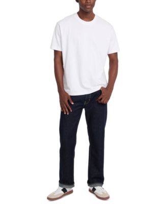 Men's G16 Straight-Fit Selvedge Rinse Wash Jeans
