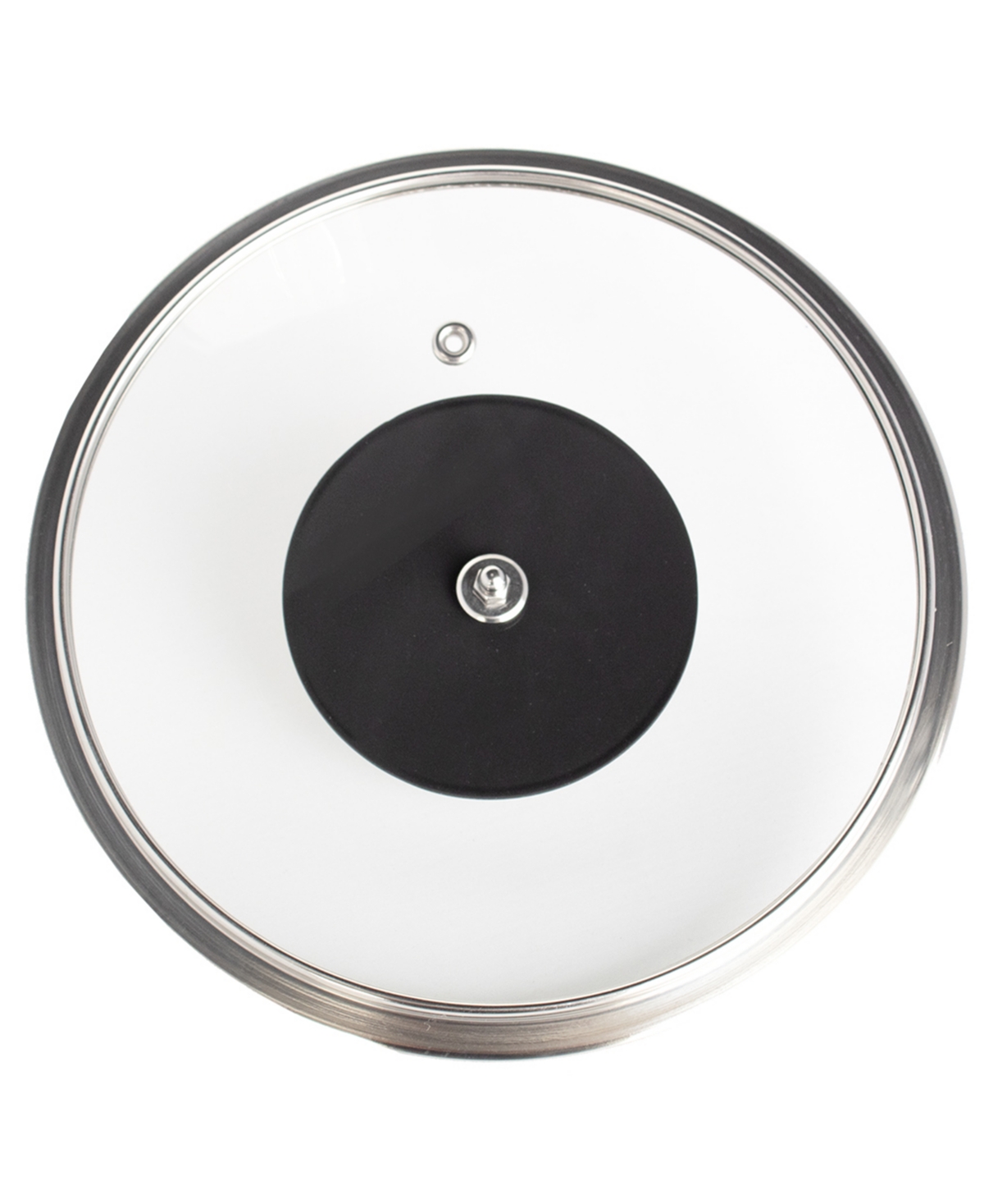 Livwell DiamondClad Hybrid Nonstick Stainless Steel Frying Pan with Tempered Glass Lid