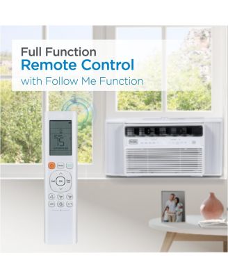BLACK+DECKER 12,000 BTU Inverter Window Air Conditioner Units for Up To 550 Sq. Ft., ENERGY STAR Rated with Remote Control