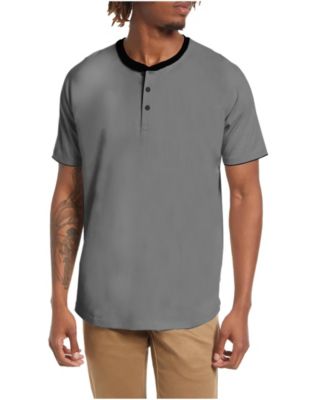 Men's Short Sleeve Henley T-Shirt