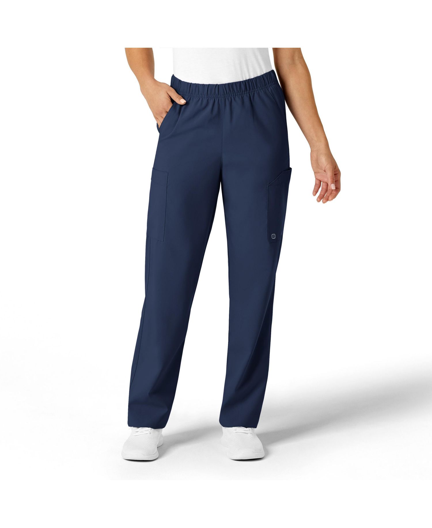 Plus Size W123 Unisex Multi-Cargo Scrub Pant Regular