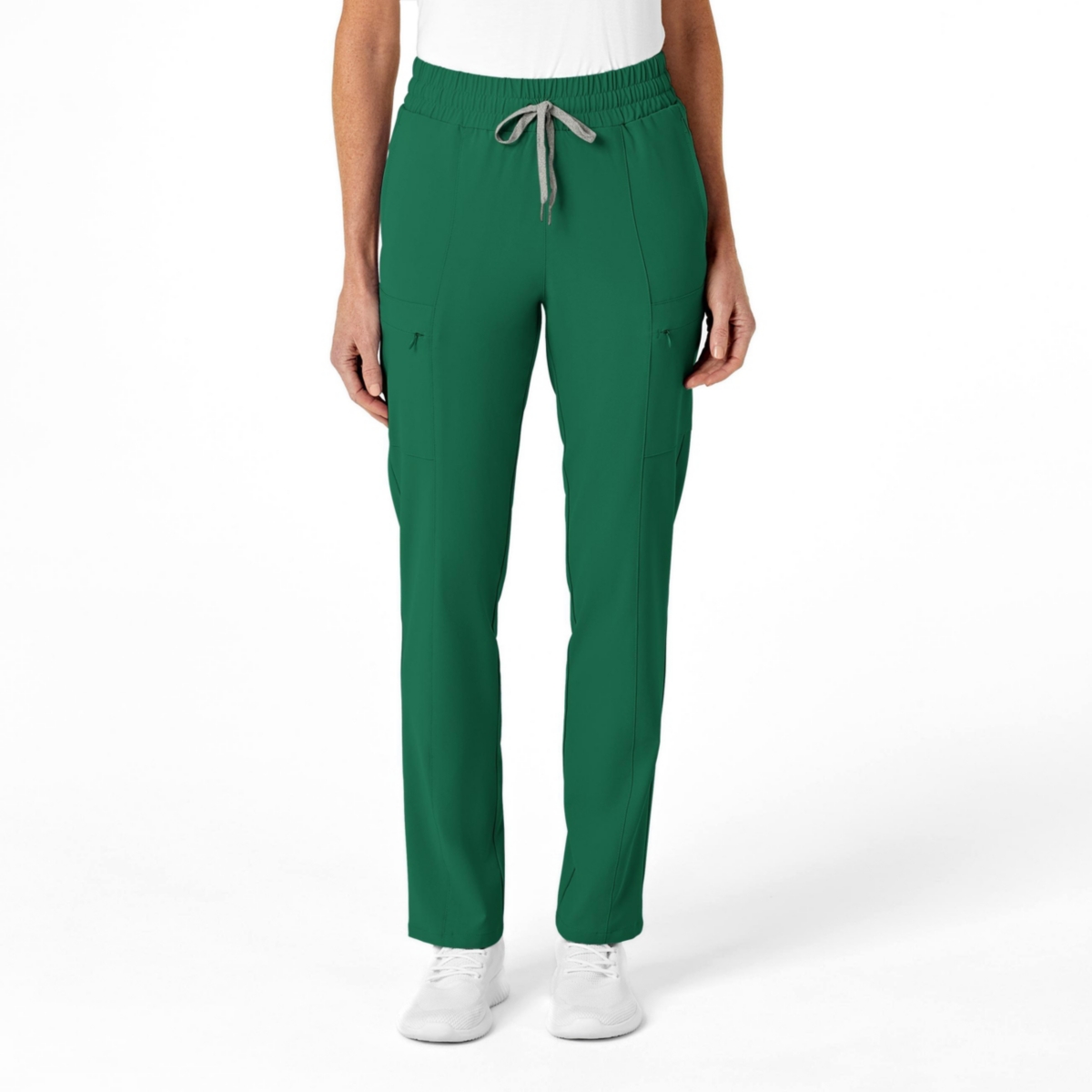 Plus Size Renew High Waist Slim Leg Scrub Pant - Fresh mint