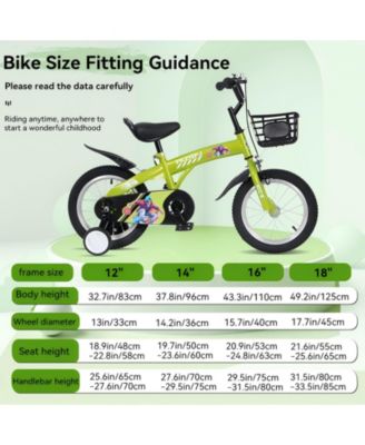 Streamdale 18-inch Sporty Kids Bike with Training Wheels