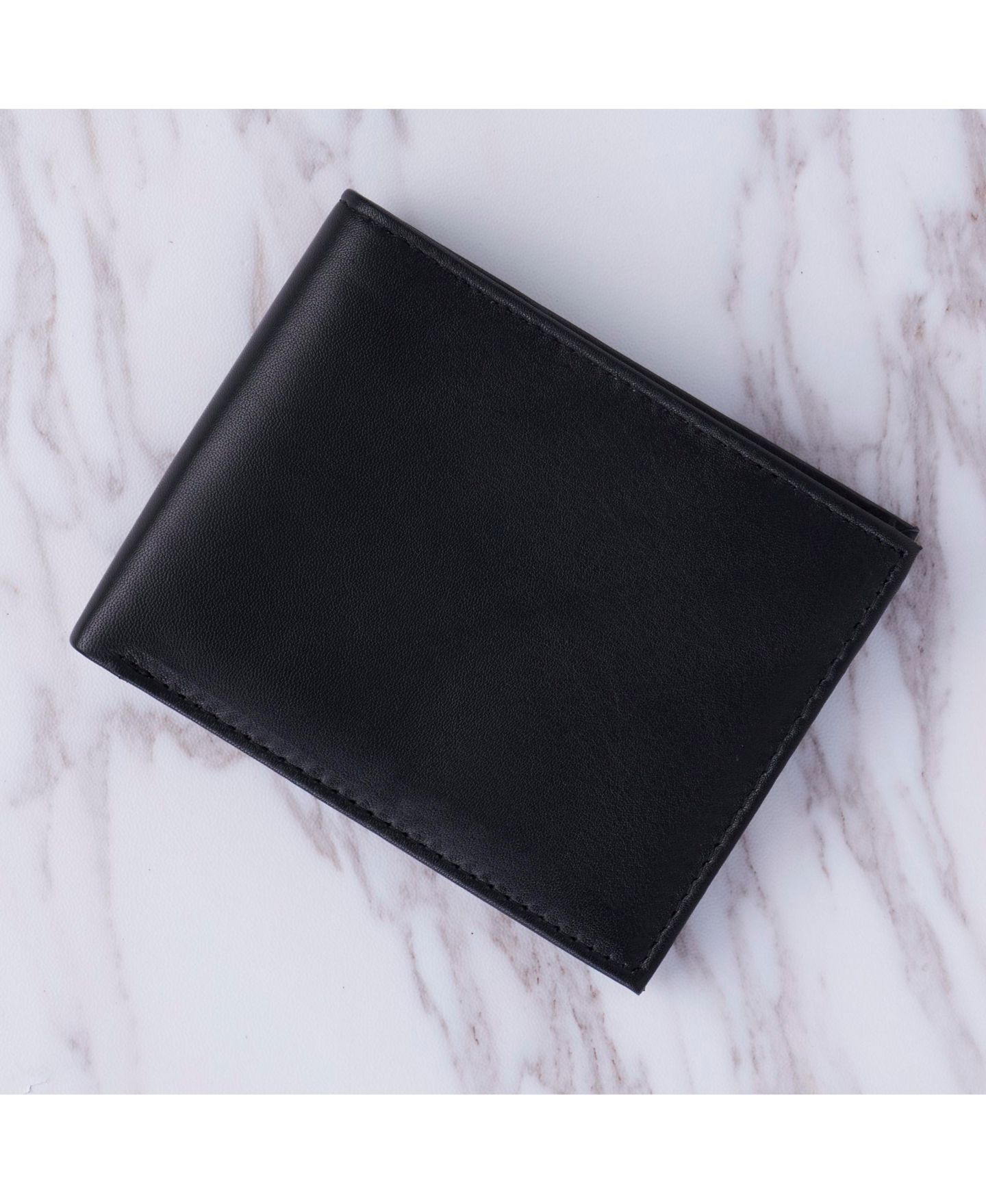 Мужской кошелёк Alpine Swiss Wallet Trifold Bifold Billfolds to choose from Genuine Leather, цвет: Flip-Out Hybrid — фото 6