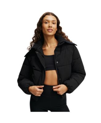 COTTON ON Women's Active The Mother Puffer Knitted Jacket Macy's