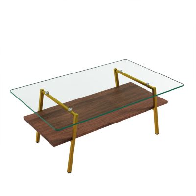 Glass Coffee & End Table Set (3-Piece)