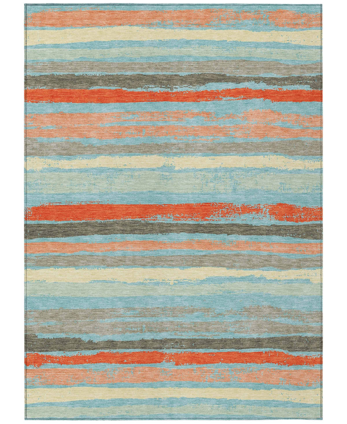 Addison Chantille Machine Washable Acn1019 8'x10' Area Rug In Mist