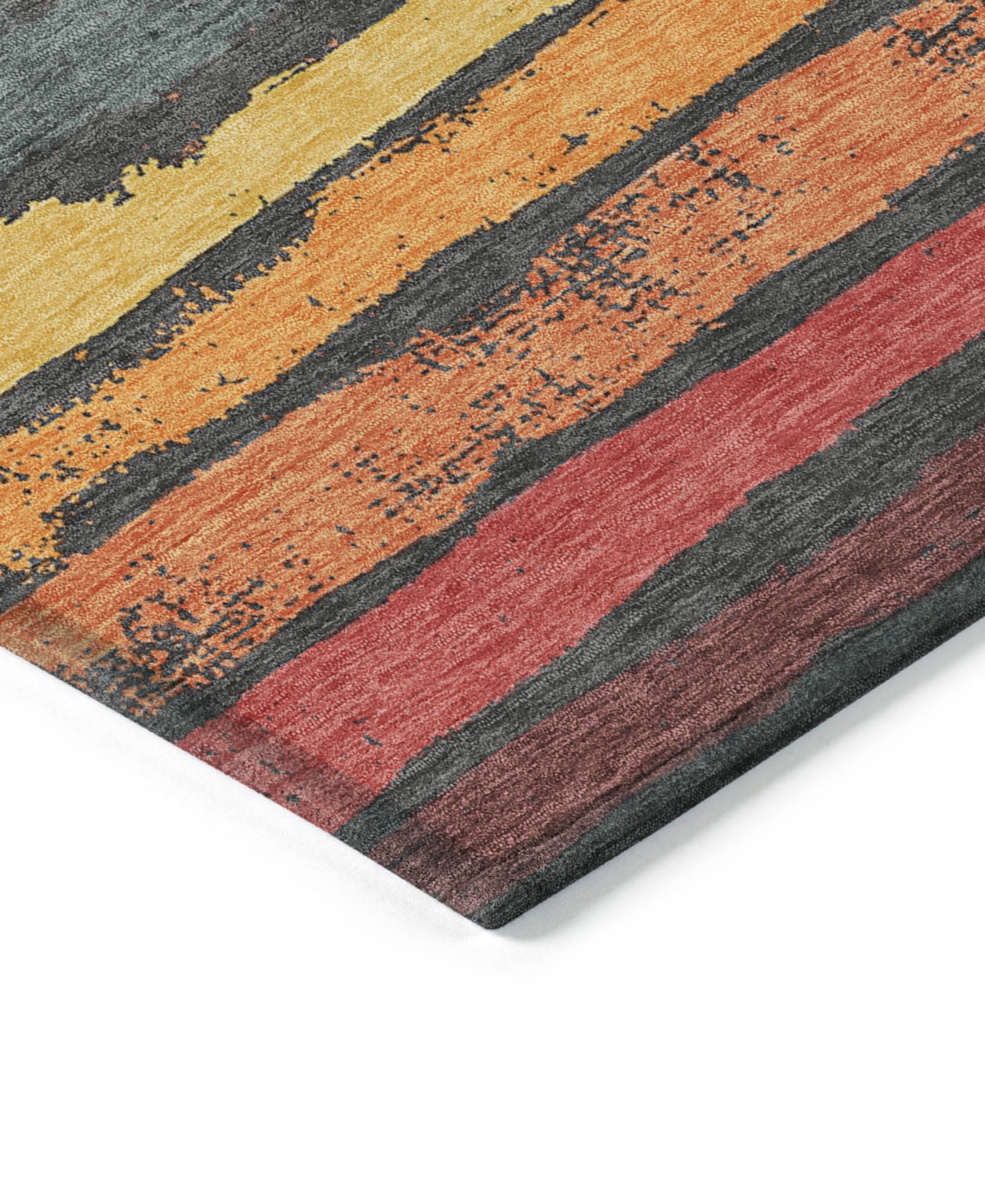Addison Chantille Machine Washable Acn1019 5'x7'6''area Rug In Slate