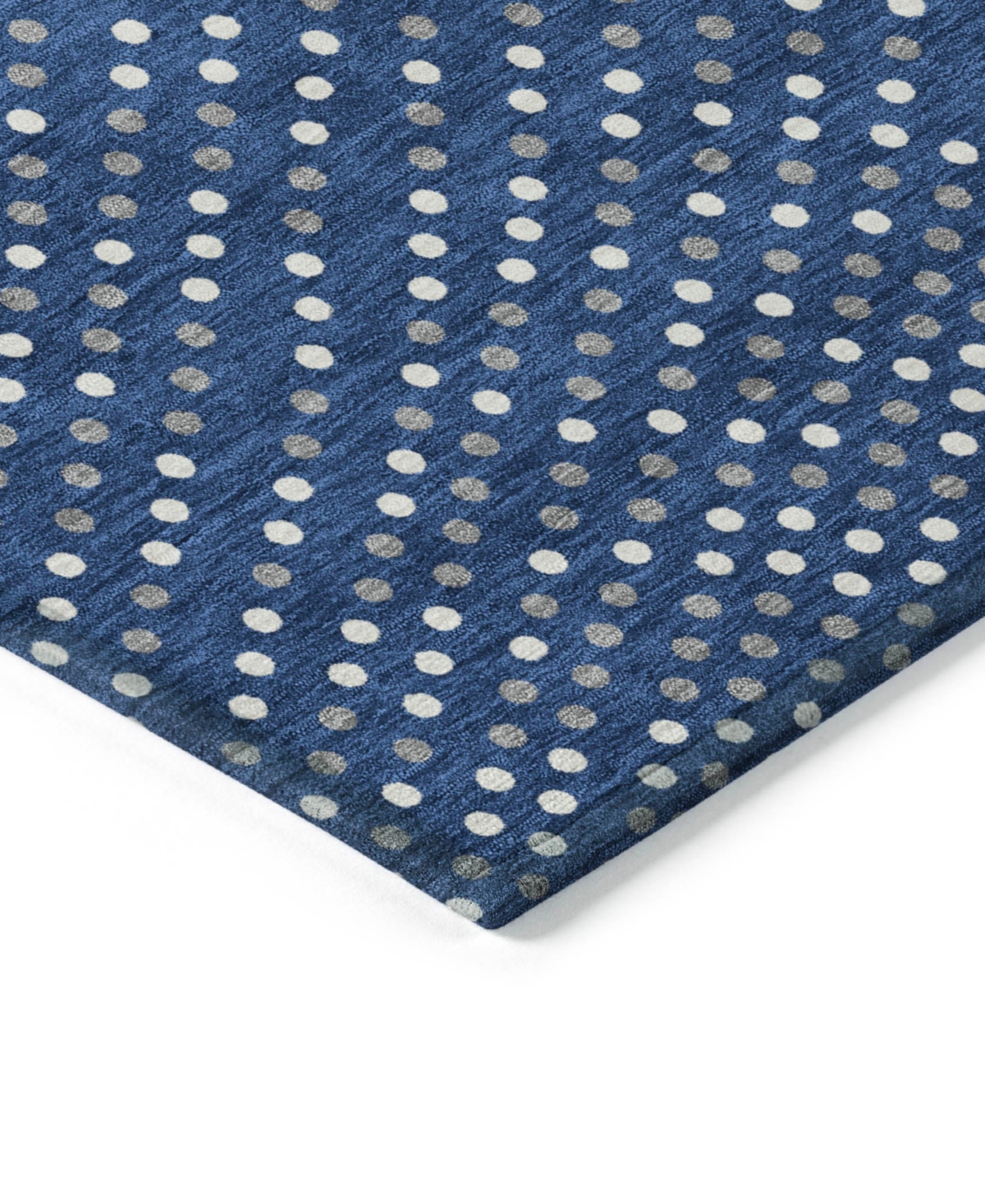 Addison Chantille Machine Washable Acn1021 3'x5' Area Rug In Navy