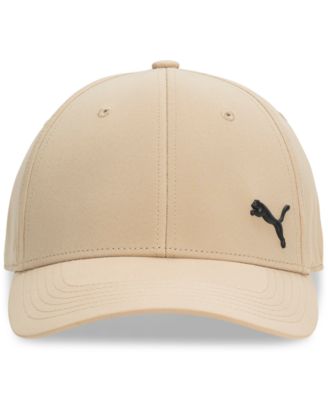 Men's Alloy Solid Color Cat Logo Stretch Fit Cap