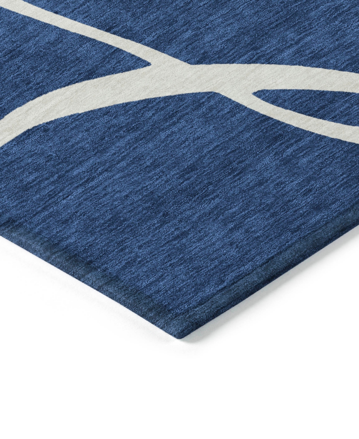 Addison Chantille Machine Washable Acn999 5'x7'6" Area Rug In Navy