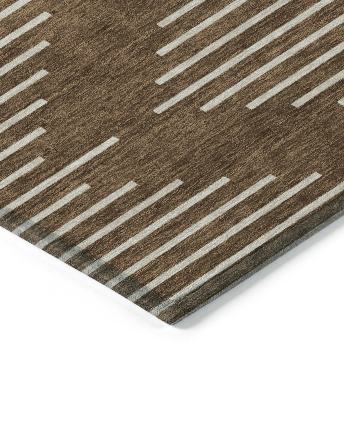 Addison Chantille Machine Washable Acn1016 5'x7'6" Area Rug In Brown