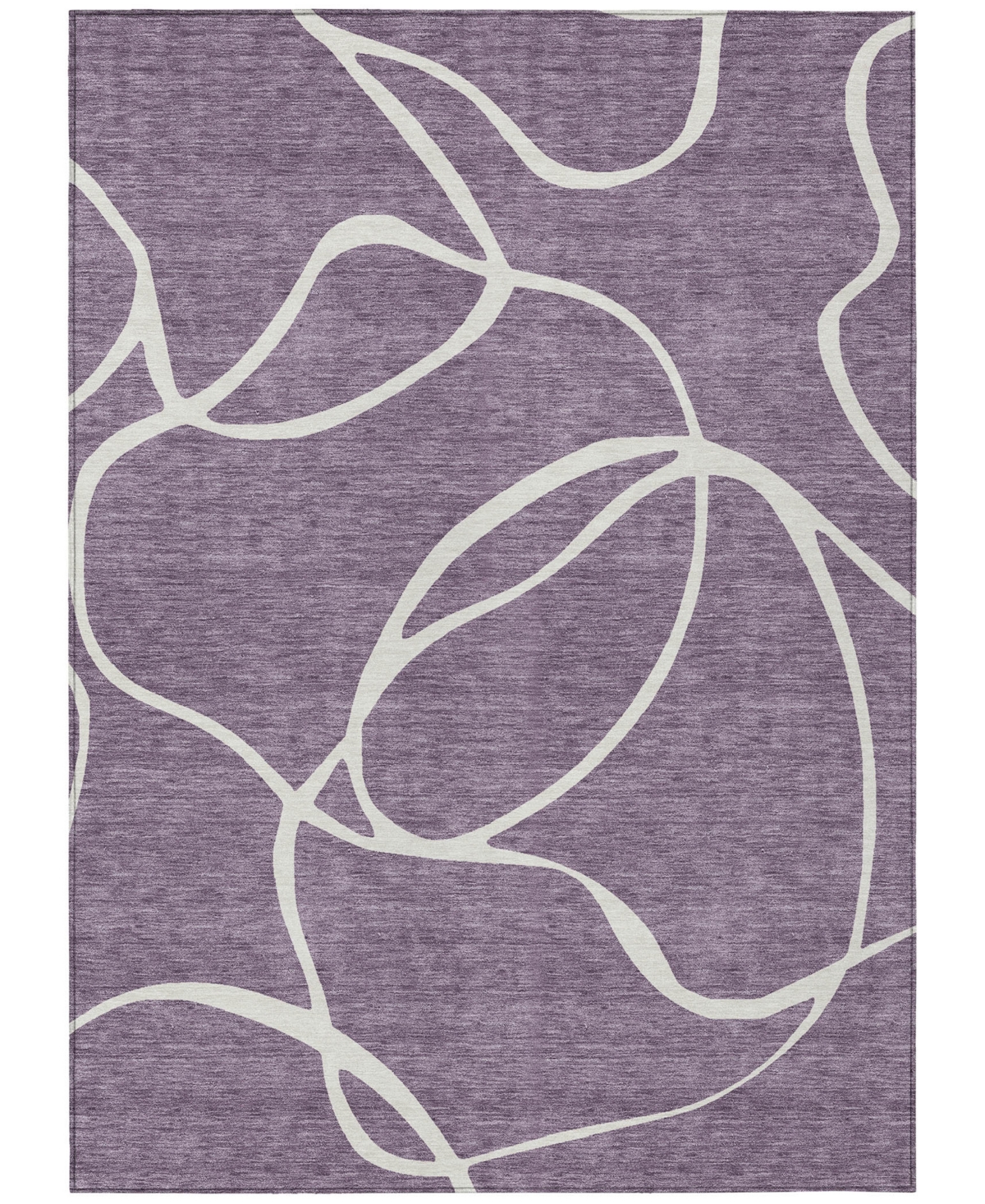 Addison Chantille Machine Washable Acn999 3'x5' Area Rug In Purple