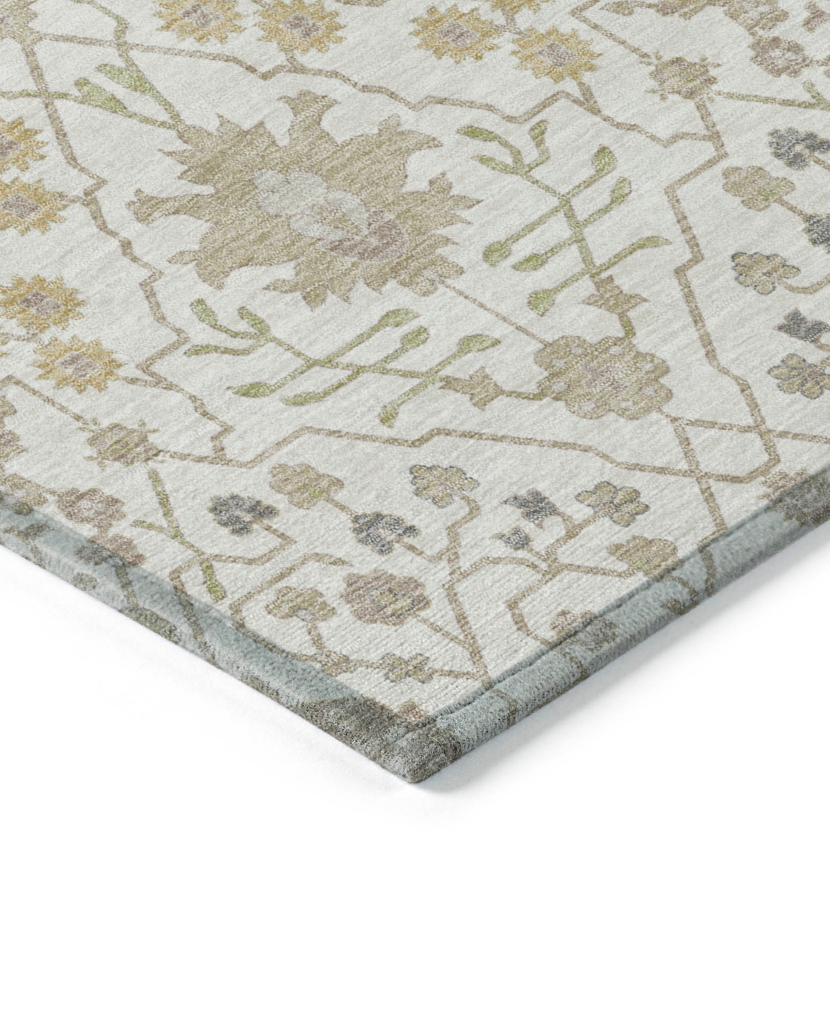 Addison Chantille Machine Washable Acn1009 5'x7'6" Area Rug In Ivory