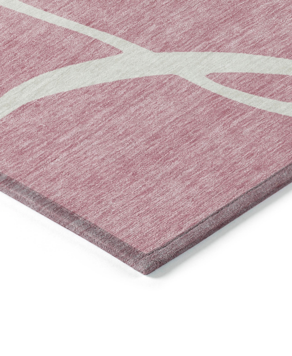 Addison Chantille Machine Washable Acn999 2'6"x3'10" Area Rug In Pink
