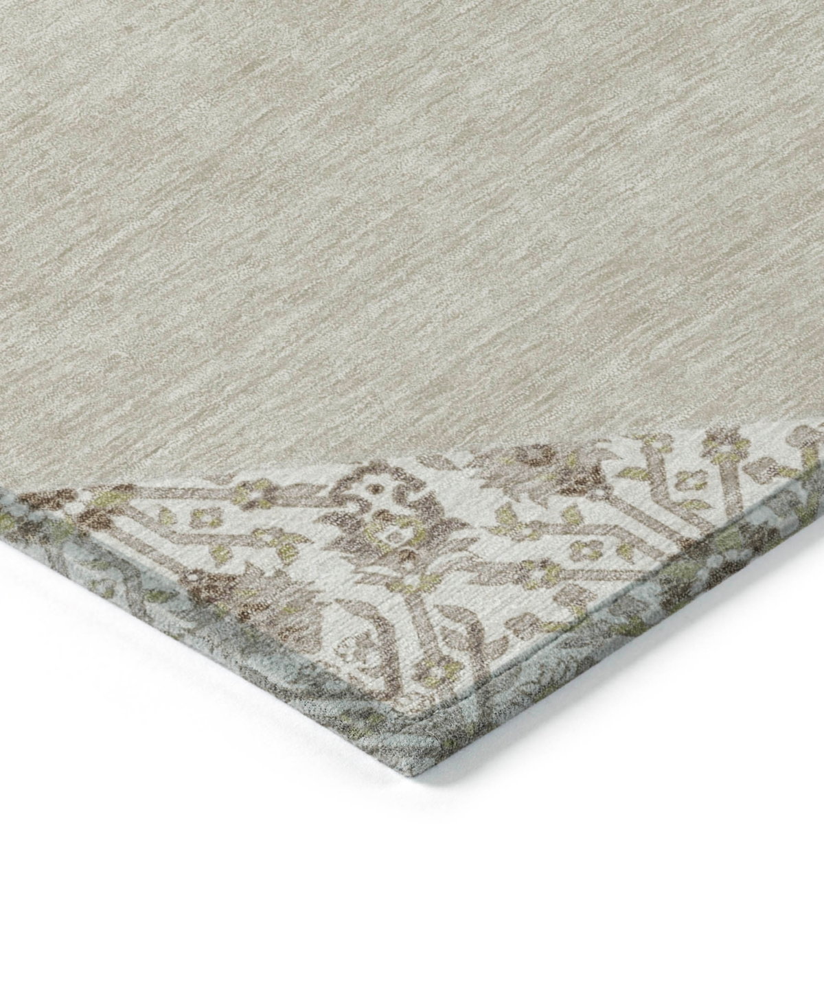 Addison Chantille Machine Washable Acn1011 2'6"x3'10" Area Rug In Beige