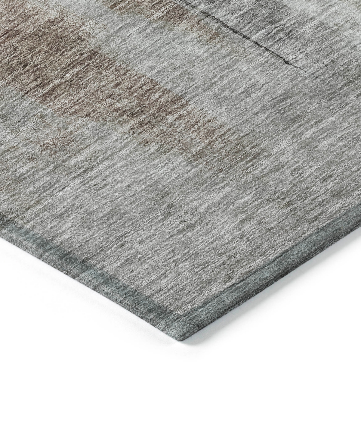 Addison Chantille Machine Washable Acn1097 9'x12' Area Rug In Mocha